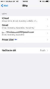 Nastavenie e-mailu pre Iphone