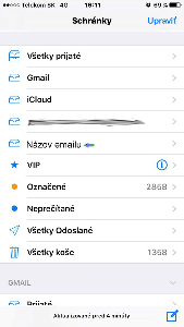 Nastavenie e-mailu pre Iphone