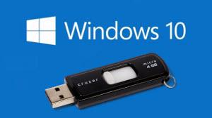 USB inštalácia s windows 10