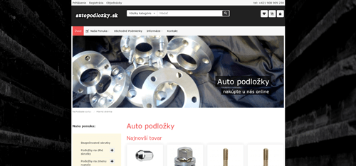 Eshop autopodložky, autodoplnky web: www.autopodlozky.sk