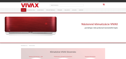 Klimatizácie VIVAX Slovensko web: www.klimatizacie-vivax.sk