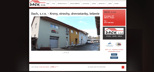 Dach, s.r.o. web: www.dach.sk