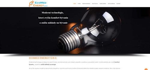 Ecomed Energy s.r.o. web: www.ecomed-energy.sk