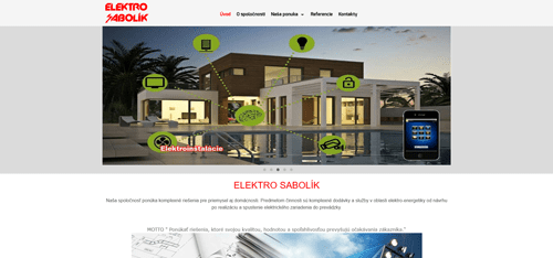 Elektro Sabolík web: www.elektrosabolik.sk