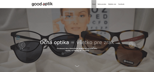 Očná optika Prešov web: www.goodoptik.sk