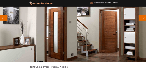 Renovácia dverí Prešov web: www.renoplus.sk