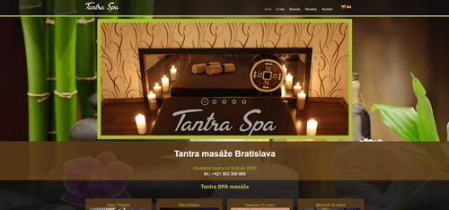 Tantra masáže web: www.tantra-spa.sk