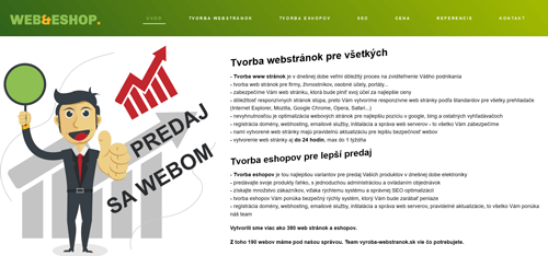 Výroba webstránok web: www.vyroba-webstranok.sk